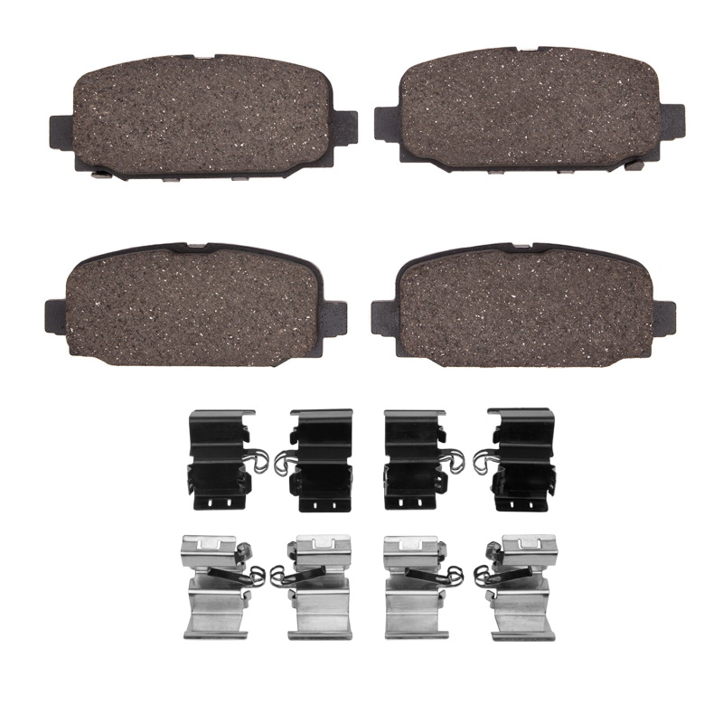 Jeep Compass Brake Pads - Rear - R1 Concepts - Ceramic - `17-`25
